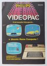 1984 Philips Videopac Video Games Home Computer Old Advertising (T7)