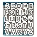 Ateco 5770 Alphabet Cookie Cutter Set