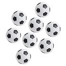 Mini Table Football Balls, Table Football Balls, Black Football Table Game Accessory, for Soccer Enthusiasts Leisure Sports Room
