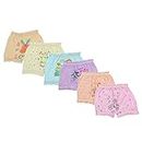 CALZINO Boys & Girls' Cotton Bloomers (Pack of 6) (BL6-3M_Multicolored_0-3 Months)