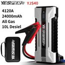 YESPER 4120A Car Jump Starter Booster Jumper Pack Power Bank Battery Charger US