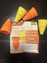 Reusable Fly Traps-Easy To Use - EcoFriendly. New 8 Traps Free Shipping