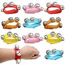 10 Pcs Multi Color Musical Rhythm Toys and Nylon Band Wrist Bell Ankle Bells Band Wrist Bell Wrist Foot Bell Instrument for Kids Baby Adult Best Holiday Birthday Party Gifts