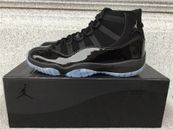 Nike Air Jordan 11 Gamma Black Men's Basketball Shoe Free Shipping USsizes 9-11