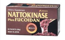 Umeken Nattokinase With Fucoidan Clean Blood & Vessel Japan New Authentic  