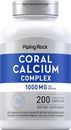 New Coral Calcium 1000 mg | 200 Capsules | Bone Formula Complex