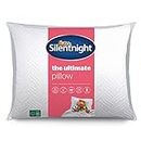 Silentnight Ultimate Pillow - Almohada de cama suave y de apoyo con funda acolchada Pinsonic suave al tacto, lavable a máquina e hipoalergénica para personas que duermen boca arriba y de lado, paquete