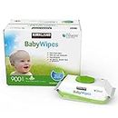 Kirkland Signature Tencel Baby Wipes - Pack of 9 x 100 Wipes