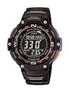 Casio Men's SGW-100-2BCF Twin Sensor Digital Display Quartz Black Watch, Blue/Black, 3T, Digital,Smart Watch