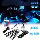 ??RGB-LED Car Interior Accessories Floor Decorative Atmosphere Strip Lamp Lights