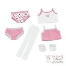 Emily Rose 18 Inch Doll Clothes & Accessories Gift Set for Kids and Girls | 6-PC Basic 18" Doll Underwear Set Clothing Accessory, with White Socks and Tights | Fits Most 18" Dolls | Gift Boxed!