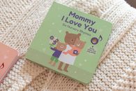 Libro de sonido musical Mommy I Love You para niños pequeños 1-3 gran regalo para mamá  