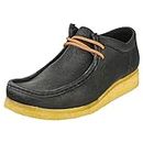 Clarks Originals Wallabee Mens Wallabee Shoes in Black - 7 UK