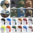 Durag Du-rag Headwear Head Wrap Skull Caps Doo Rag Bandana Headbands Beanie Hats