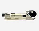 Proto Pipe Classic Deluxe Solid Brass CNC Machined Screenless Tobacco Pipe with Poker & Storage Chamber Limited Edition LARGE Proto Proto Pipe