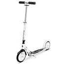 Micro Scooters | Micro Classic Adult Scooter | Big Wheels | City Commuting | Foldable | White