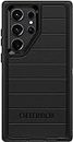 OtterBox Galaxy S23 Ultra (Only) - Defender Series Case - Black, Rugged & Durable - with Port Protection - Case Only - Microbial Defense Protection - Non-Retail Packaging