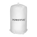 POWERTEC 70333 Dust Collector Bag, 21" x 31", 1 Micron Filter, for Jet, Grizzly, Shop Fox, Wen, Harbor Freight, and POWERTEC DC-1512