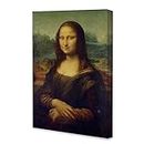 PAPER PLANE DESIGN Monalisa Canvas Framed Wall Art Paintings Home Decor Item 12 inch x 18 inch