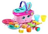 LeapFrog Shapes and Sharing Picnic Basket (Frustration Free Packaging), Pink 6.22 x 8.66 x 6.69 inches