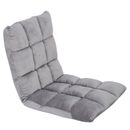 Floor Chair Adjustable Lazy Floor Sofa Chair Folding Gaming Lounger Padding Seat