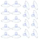 10/20Pcs 35mm Mushroom Head Clear Sucker Hooks Strong Vacuum Suction Cup For Bathroom Kitchen Home