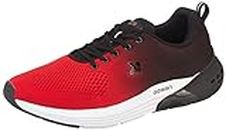 eeken Red/Black Lightweight Casual Shoes for Men by Paragon (Size 9) - E1127AH07A090