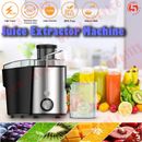 Exprimidor eléctrico 800W licuadora de frutas y verduras extractor de jugos máquina de cítricos nuevo
