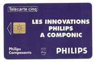 RARE / TELEPHONE CARD - PHILIPS: ELECTRONIC COMPONENT TECHNIC / PHONECARD