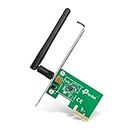 TP-Link TL-WN781ND 150Mbps Wireless N PCI Express Adapter | 2dBi Detachable Omni Directional (RP-SMA) | Compatible with Windows 8.1/8/ 7/ Vista/XP (32/64bits)