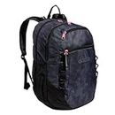 adidas Excel 6 Backpack Bag, Stone Wash Carbon/Bliss Pink, One Size