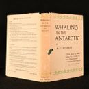 1932 Walfang in der Antarktis illustrierte Staubverpackung