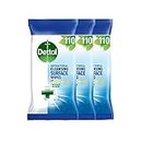 Dettol Antibacterial Biodegradable Surface Cleaning Disinfectant Wipes, 110 x 3 Wipes (Total 330 Wipes)