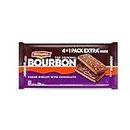 Truecart Britannia The Original Bourbon - Creme Biscuit with Chocolate | Buy 4 Get 1 Free | 500gm | Chocolatey Indulgence in every layer