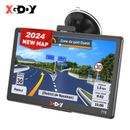 XGODY 7 pulgadas GPS navegación control de navegación coche coche camión navegación 2D/3D mapa de la UE