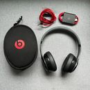 Beats By Dre Solo 2 Wireless On-Ear Headphones, Black & Red (b0534)