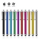 Mixoo Stylus Pen [10 Pack] Universal Capacitive Touch Screen Pens for Tablets, iPad Mini, iPad Pro, iPad Air, Smartphones, Samsung Galaxy - Multiple Colors