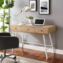 Corrigan Studio® Guercio Writing Desk Wood/Metal in White | 30 H x 44 W x 22.75 D in | Wayfair 0F6318E32D024D2A8662F5F4BCA6DD7D