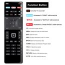 1pc Ersatzfernbedienung für VIZIO Smart TV Remote XRT-122 und Vizio Smart TV 