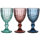 Coloured Glassware Wine Glasses Home Dinner Party Cocktail Glass Wedding Gift