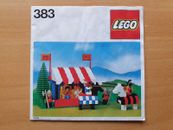 LEGO System Bauanleitung 383 castle Instructions vintage idea book classic train