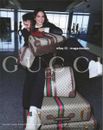 GUCCI 1-Page PRINT AD 2023 2024 'Valigeria' Campaign BAD BUNNY Kendall Jenner