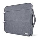 Voova Laptop Case Sleeve 15.6 16 Inch with Handle, Waterproof Slim Computer Cover Bag Compatible with MacBook Pro 16 M1/M2 2021-2023, Lenovo Yoga 7i 16, 15.6” Hp ASUS Acer Laptop,Grey