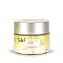 G&f Green Tea Anti-Acne Scrub with beeswax, aloe vera & bearberry extract | Kills 99.9% Acne Causing Germs | Exfoliates, Reduces Pimples & Controls Excess Oil for Soft & Smooth Skin | For Men/Women