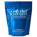 Ancient Minerals Magnesium Salt Bath Flakes for Body and Foot Soaks 1.65lb / 750g