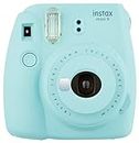 (Refurbished) Fujifilm Instax Mini 9 Instant Camera (Ice Blue)