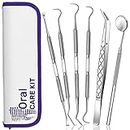 Teeth Cleaning Plaque Removal Kit, Oral Care for Personal Use 6Pcs
