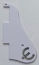For Fit Epiphone ES-339 Style & E Logo Guitar Pickguard (3 Ply White)