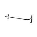 EASY-UP Horsewear Bar with Tack Hangers | Organize & Store Horsewear | Heavy-Duty Powder Coated Steel | Two Hooks for Halters & Leads | Easy to Mount | 5-Year Breakage Warranty