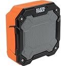 Klein Tools AEPJS3 Bluetooth 4.2 Speaker, Wireless Portable Jobsite Speaker Plays Audio and Charges Smart Phones, with Magnet and Hook
